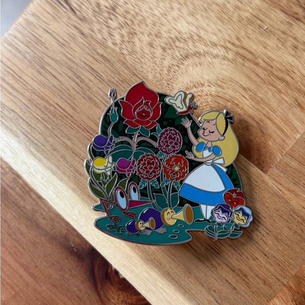 Disney Parks Alice in Wonderland Enamel Pin